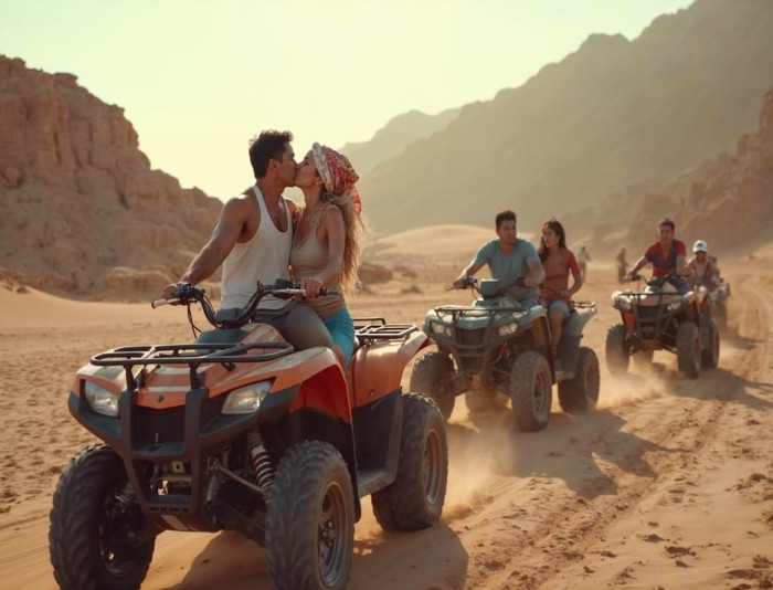 Desert Quad Bike & Camel Ride with Bedouin Dinner & Show Sharm El Sheikh
