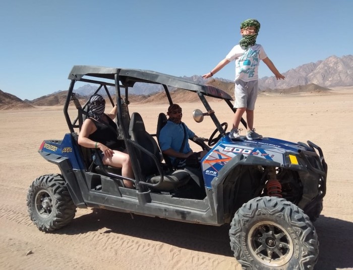 Desert Buggy Bike & Camel Ride with Bedouin Dinner & Show -Sharm El Sheikh